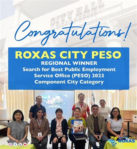 peso job hiring roxas city|Roxas City PESO Office recognized as Best PESO Employment .